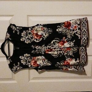 WHBM NWOT Black Sleeveless Dress Top  XL